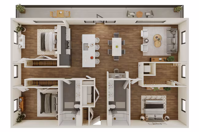 Press Room 3098 floor plan